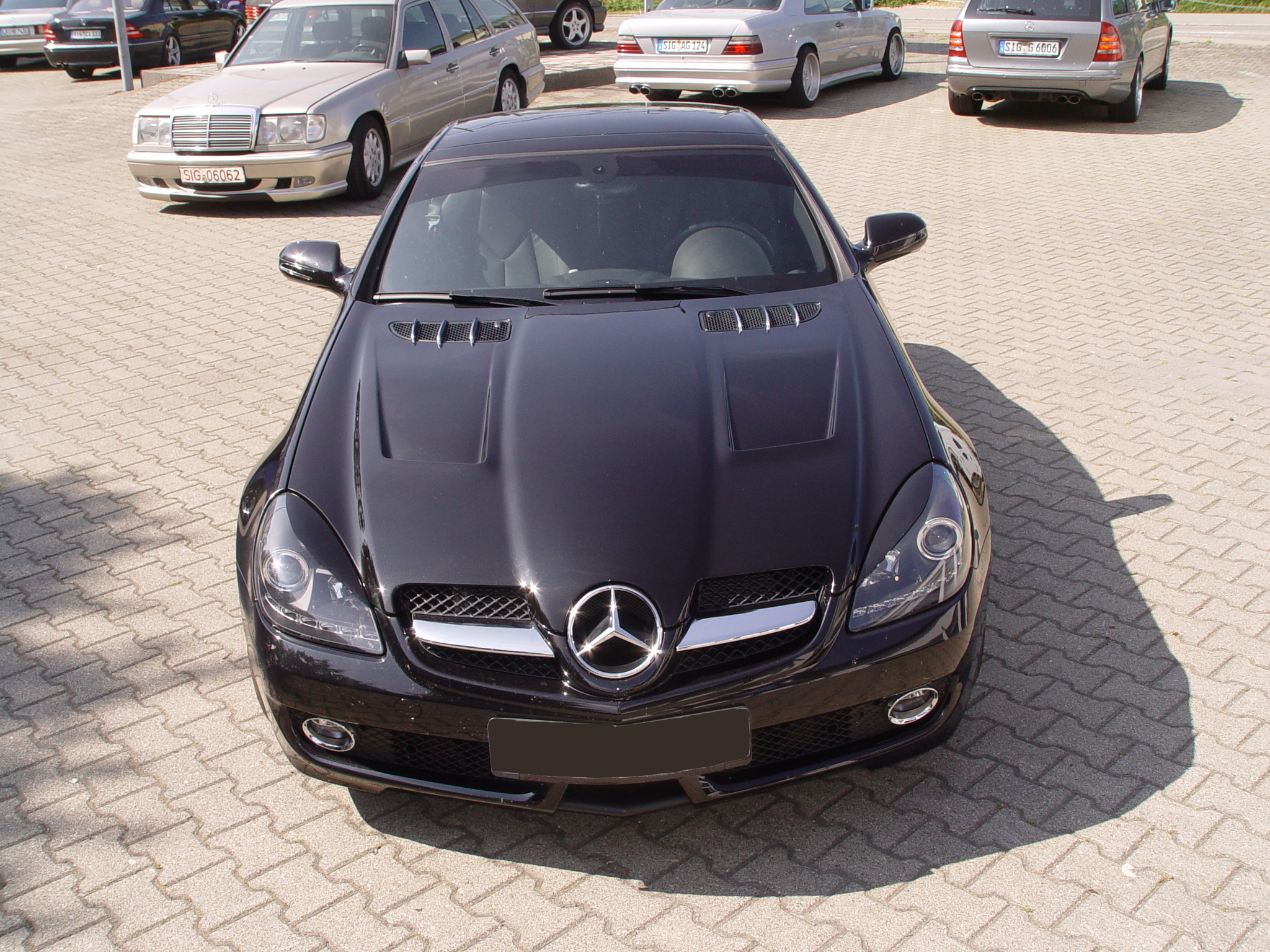 Sport Motorhaube SLK R171